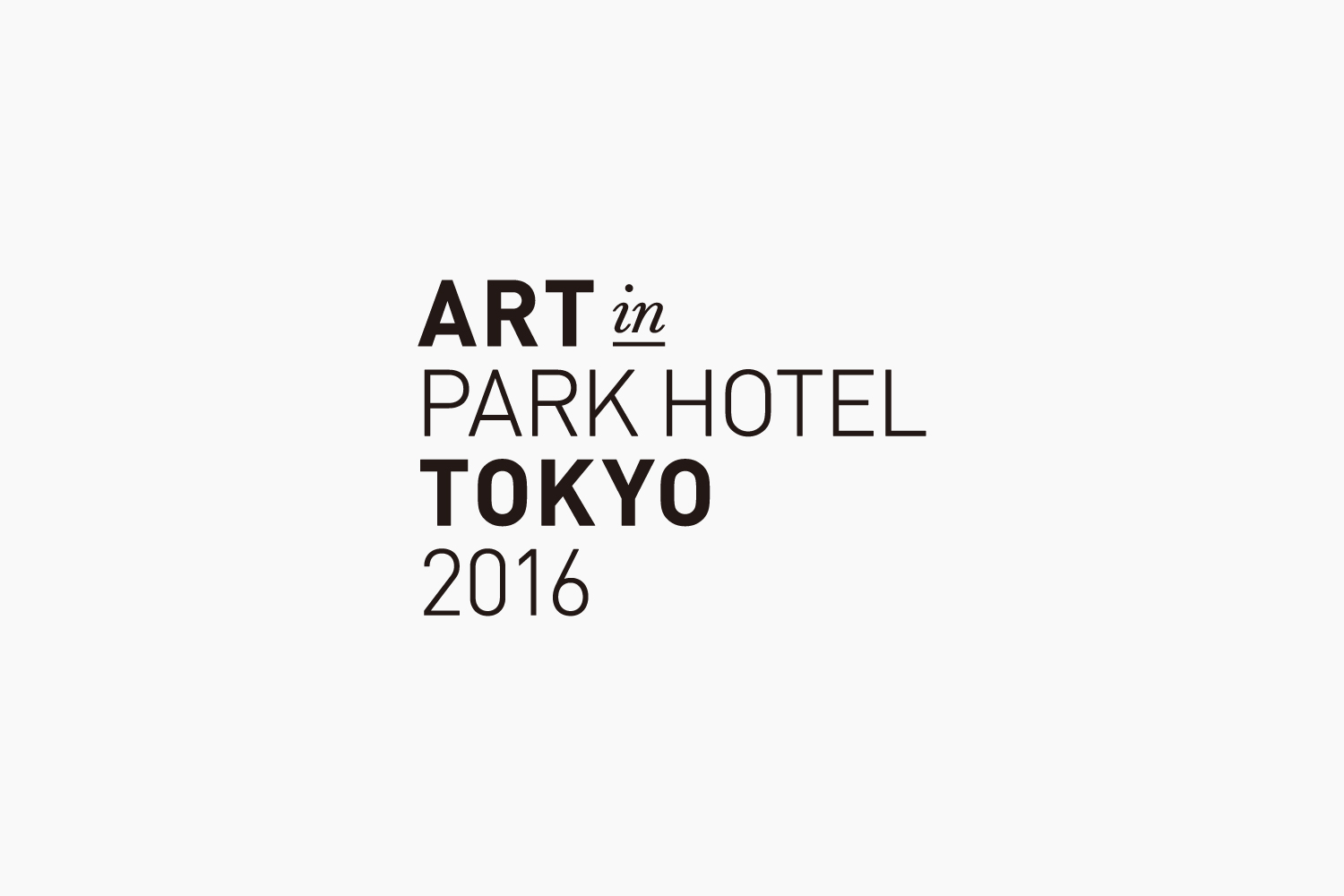 ART in PART HOTEL TOKYO 2016